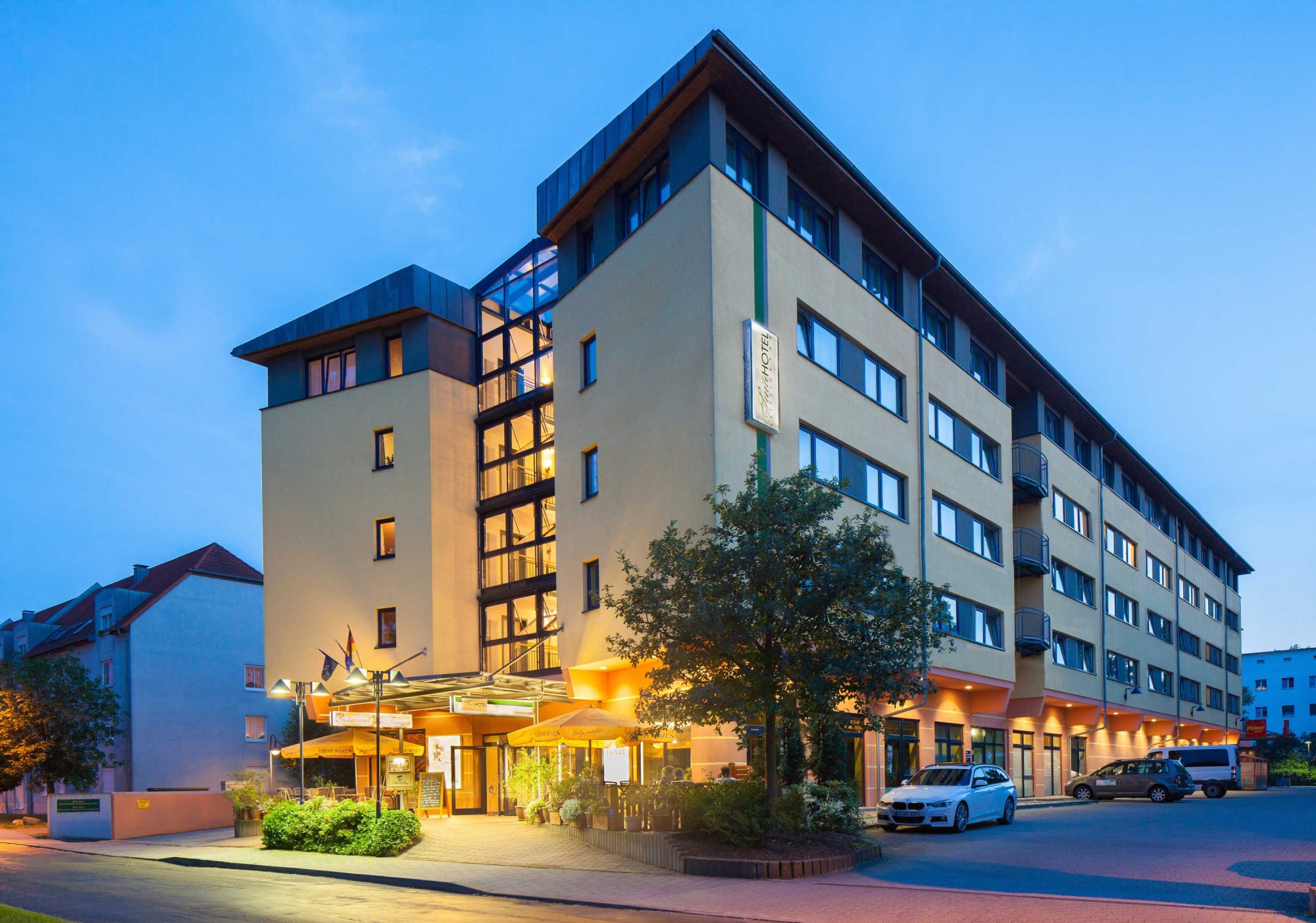 Außenansicht Suite Hotel Leipzig