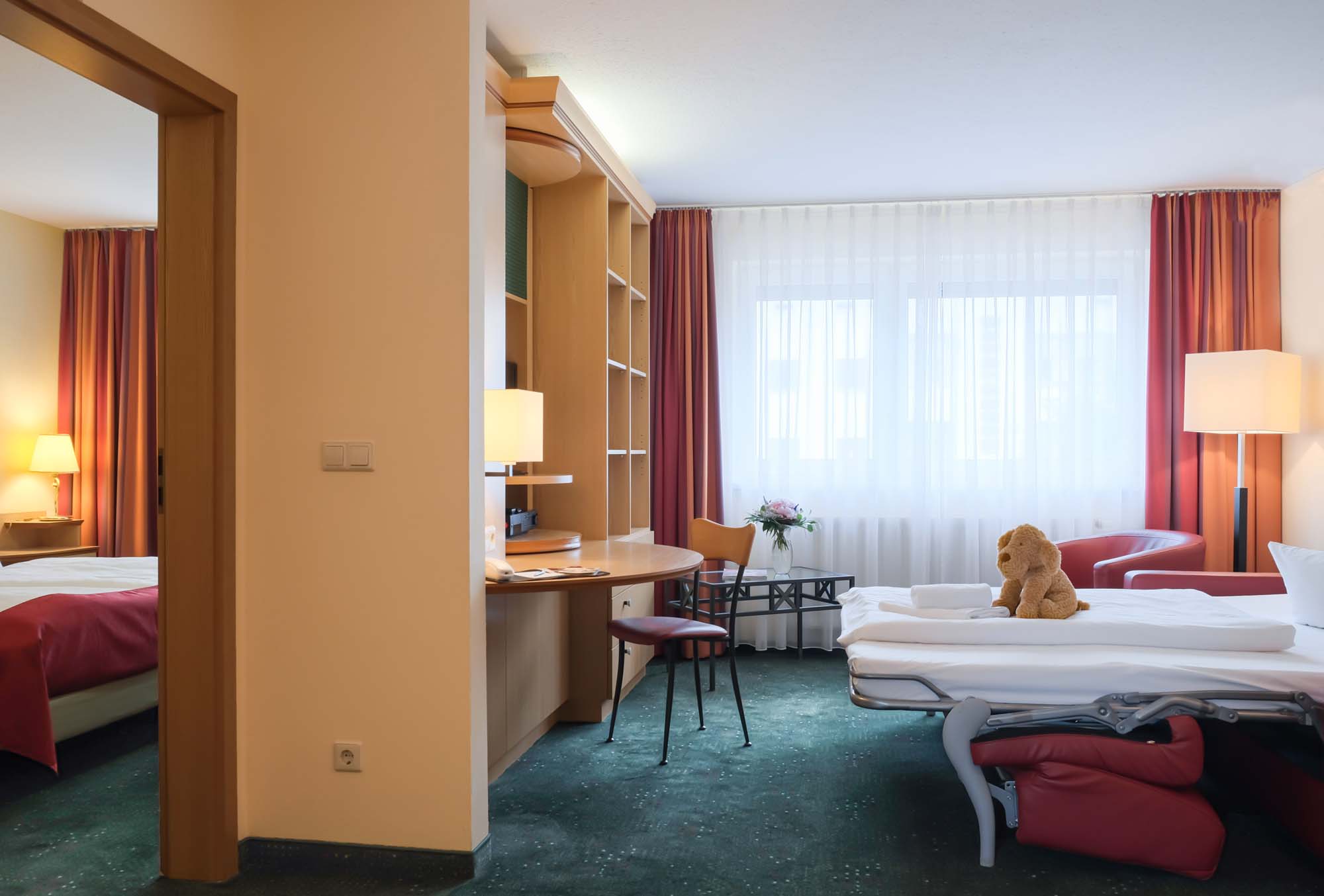 Zustellbett in Family Suite Hotel Leipzig